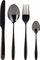 Set takëmesh WMF Stainless Steel, 24 copë, çelik inox, i zi
