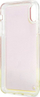 Kapak telefoni Guess Glow in the Dark për iPhone X/Xs, TPU, sand pink