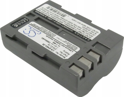 Bateri për aparat Nikon Cameron Sino CS-ENEL3E, 1500mAh, Li-ion, gri
