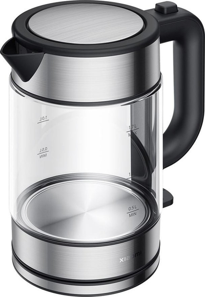 Ibrik elektrik Xiaomi Electric Glass Kettle, 1.7L, 2200W, argjendtë