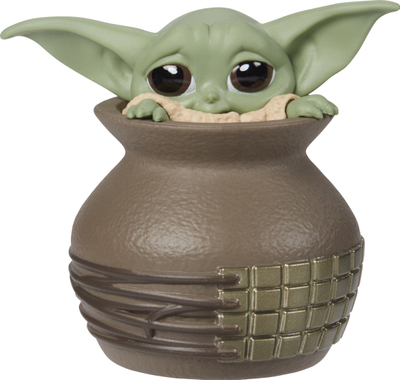 Фигурина играчка Војна на ѕвездите Грогу Bounty Collection, игра со жаба, шаренолика