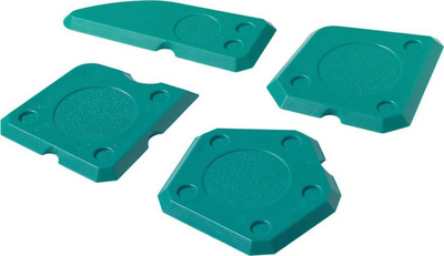 Set spatula për fuga Wolfcraft Joint Spatula SP 100, 4 copë, plastike