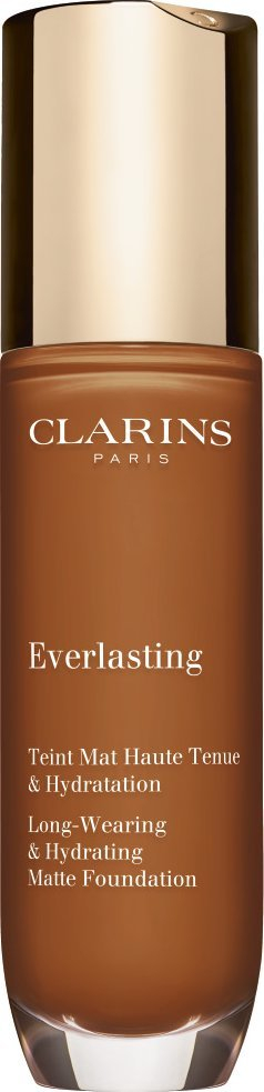 Fondatinë Clarins Everlasting Foundation 110W Mocha, mbulim i plotë, 30 ml