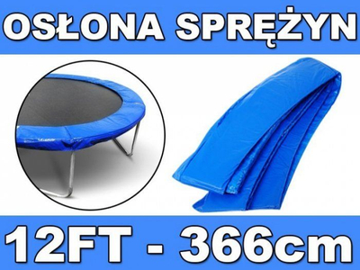 Mbulesë trampoline SkyRamiz, 366 cm, për trampolinë 12FT, blu