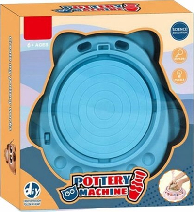 Set kreativ për enë prej balte Madej 008878, çark qeramik, për fëmijë