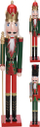 Figurine dekorative NUTCRACKER DH8022240, 106cm, dru, shumëngjyrëshe