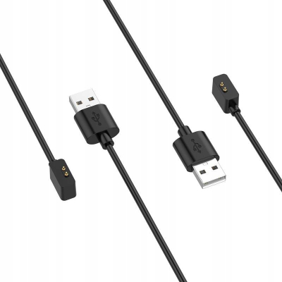 Kabllo karikimi USB për Xiaomi Smart Band 7 Pro, 55 cm, e zezë