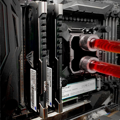 Memorie Patriot Viper Steel, DDR4, 8 GB, 3200 MHz, CL16, PVS48G320C6