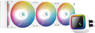 Ftohës uji Deepcool LS720 WH, 360mm, i bardhë