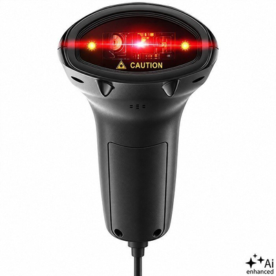 Lexues barkodi Qoltec 52752, pa tela 2.4G, 1D 2D QR EAN, i zi
