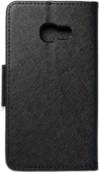 Këllëf libri Fancy për Samsung Galaxy A3 2017, me portofol, i zi