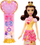 Kukull Disney Princess Belle Jewel Reveal, me aksesorë, fustan me xhevahirë, shumëngjyrëshe
