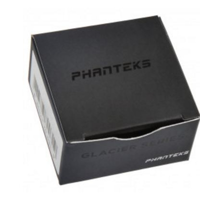 Lidhës 45 gradë Phanteks PH-A45_CR_12, për tub 12mm, krom