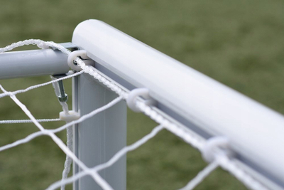 Portë futbolli MINI PRO, alumini, 120 x 80 cm, e bardhë