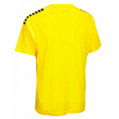 Fanellë futbolli SELECT Spain v25, micropolyester, e verdhë e zezë