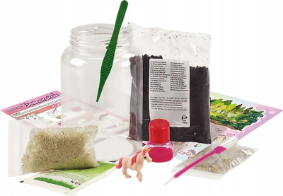 Set loje Science4you Unicorn Terrarium TREFL, krijues, edukativ, shumëngjyrësh