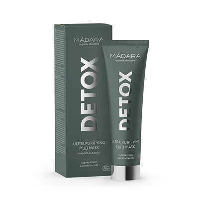 Maskë MÁDARA Detox (Ultra Purifying Mud Mask), 60 ml