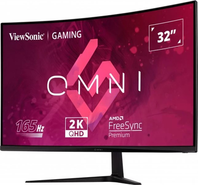 Monitor ViewSonic VX3218C-2K, 32", 2K, 165Hz, i zi