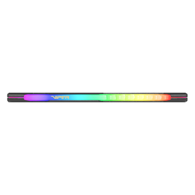 Ram Patriot Viper Steel RGB PVSR416G360C8K, 16GB DDR4, 3600MHz, e zezë