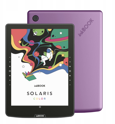 Lexues elektronik inkBOOK Solaris Color, ekran E Ink me ngjyra, WiFi, vjollcë
