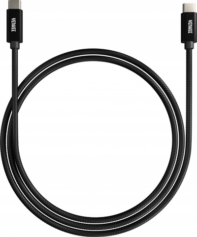 Kabllo USB C Yenkee YCU C101 BK, 1m, USB 2.0, deri 60W, e zezë