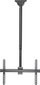 Таванска држачка за телевизор Deltaco ARM-0401, телескопска, 32"-70", црна
