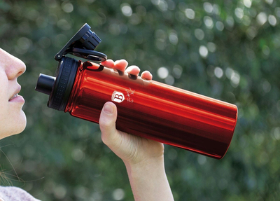 Shishe sportive BerlingerHaus Sports Bottle, çelik inox 18/10, 0.54L, burgundy metalike