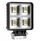 Reflektor pune LED AMiO 04200, IP67, dritë e bardhë e ftohtë, i zi