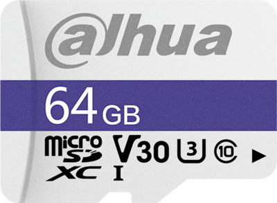 Kartë memorie Dahua C100 microSDXC, 64GB, Class 10 UHS I U3 V30