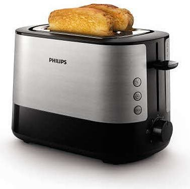 Toaster Philips Viva Collection HD2637/90, 2 feta, 1000W, i zi