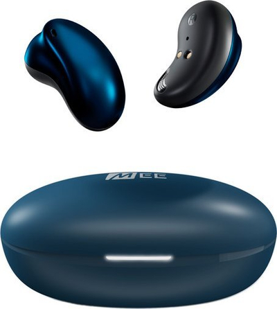 Kufje wireless MEE Audio Pebbles, Bluetooth 5, IPX4, ngjyrë safir