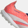 Këpucë futbolli Adidas Predator League me kapak lidhësesh, për bar sintetik, me jastëk Lightstrike, portokalli