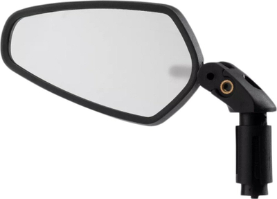 Pasqyrë biçiklete MIRROR MIRROR, akrilike konvekse, 80g, e zezë