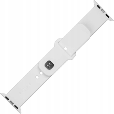 Rrip silikoni sport FIXED për Apple Watch Ultra 49mm, i bardhë