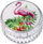 Yo-yo lodër Leantoys Flaming, plastikë, motiv flamingo, shumëngjyrëshe