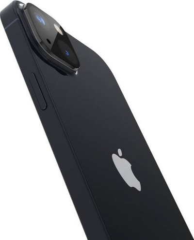Mbrojtës kamere Spigen për iPhone 14 dhe 14 Plus, xham i fortë, set me 2 copë, transparent