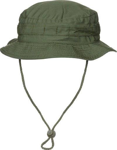Kapelë MFH Brit Bush Hat SF Boonie, Rip Stop, me rrip mjekre, olive, L