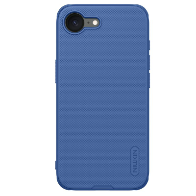 Маска за телефон Nillkin Super Frosted Pro, за iPhone 16e, против лизгање, сина