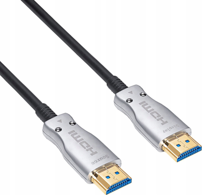 Кабел HDMI Аkyga AK-HD-50L, 5m, 2.1, црн
