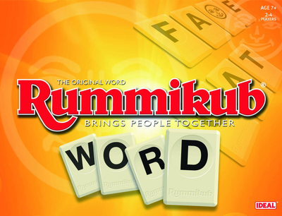 Lojë tavoline TM Toys Rummikub Light, paketim kompakt, ngjyrë blu