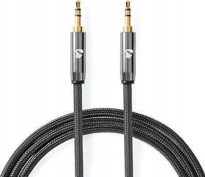 Kabllo audio Nedis Profigold, AUX 3.5mm mashkull-mashkull, 2m, e artë