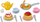 Set petullash "Pancake Set", 6 petulla, 3 lloje shtesash
