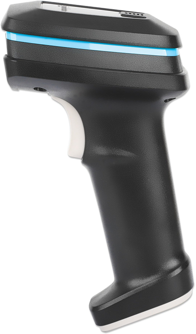 Скенер за баркодови Manhattan Wireless 2D, без кабел, IP52, црн