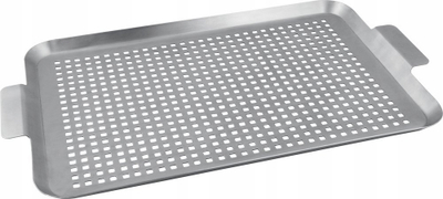 Pjatë grilli Lamart LT5036 BBQ, metal i fortë, sipërfaqe që s’ngjit, e zezë