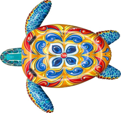 Dyshek notues për fëmijë Bestway Turtle Ride-on, formë breshkë, shumëngjyrëshe