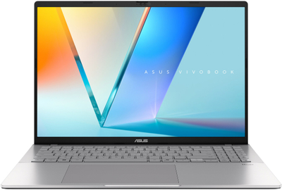 Лаптоп Asus Vivobook S16 S3607, 16", Intel Core 5 210H, 16GB RAM, 512GB SSD, Intel UHD графика, сребрен