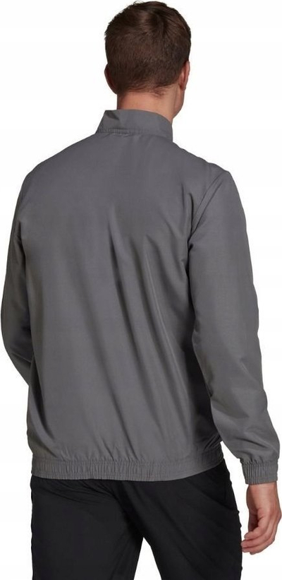 Bluzë sportive Adidas Entrada 22 M H57535, për burra, me zinxhir gjithëpërgithshëm, gri
