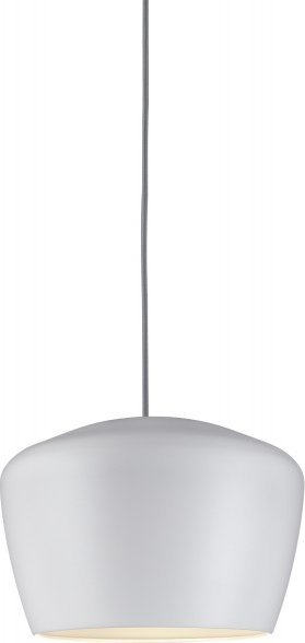 Abazhur varëse Paulmann URail 2Easy Pom, 35 cm, metal, i bardhë mat