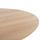 Tavolinë ngrënie Denty HM9611.01, ovale MDF me veneer lisi, 240x120x75 cm, ngjyrë lisi natyrale