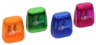 Set mprehëse dyshe Schemat Double Sharpener, 24 copë, me enë, shumëngjyrëshe